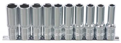 Ks tools 918.0610 jeu de douilles 6 pans 1/4'' chromeplus 10 pi&egrave;ces