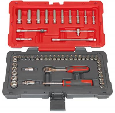 Coffret de douilles et accessoires ultimate&reg; en pouces 1/4'', 52 pi&egrave;ces
