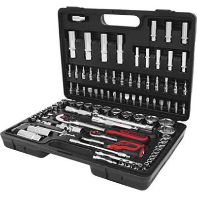 Ks Tools - 1/4 + 1/2 CHROMEplus Coffret de douilles, 96 pi&egrave;ces