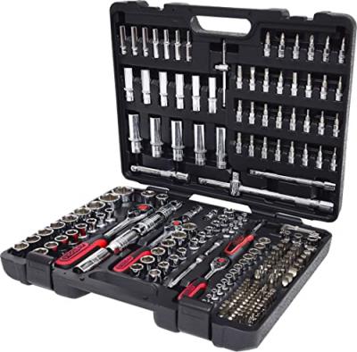 KS Tools Jeu de cl&eacute; &agrave; cliquet 195 pcs CHROMEplus 918.0795
