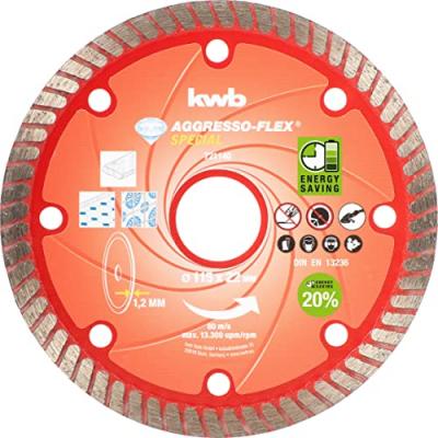 KWB AGGRESSO-FLEX&reg; Disques &agrave; tron&ccedil;onner fins DIAMANT, &oslash; 115 mm - 721140