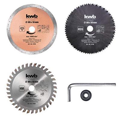 Lot de 3 mini lames einhell pour scie circulaire - 49575915 49575915