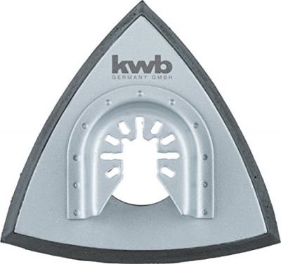 Plaque de support, disque coll&eacute; delta - 93mm