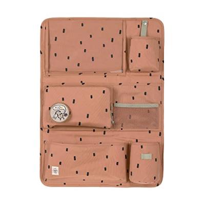 Organiseur de voiture Happy Prints caramel