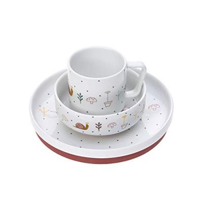 L&Auml;SSIG Set de vaisselle pour enfants Garden Explore r Snail