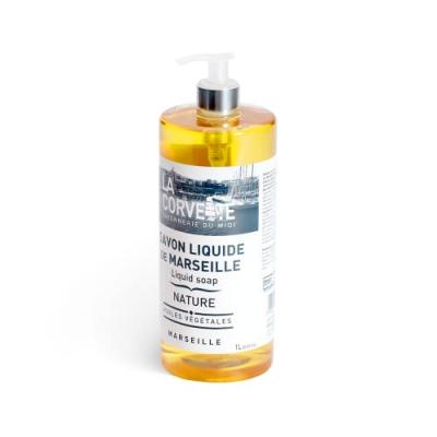 La Corvette Savon Liquide de Marseille Nature 1 L - Flacon-Pompe 1 L