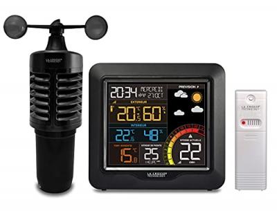 Station m&eacute;t&eacute;o LA CROSSE WS6861 Pro Noir Multicolore La Crosse