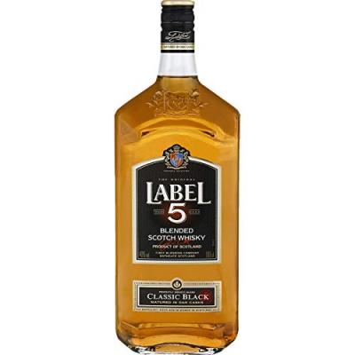 Whisky Scotch Classic Black Label 5 - La Bouteille D'1l