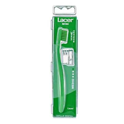 Lacer cepillo cepillo dental adulto medio mini 1ud