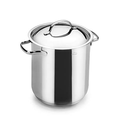 Lacor 32129 marmite haute avec couvercle basic 28 cm