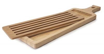 LACOR 60495&nbsp;&ndash;&nbsp;Planche Coupe Pain Bambou, Couleur Bois