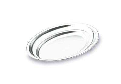 Lacor 61845 Plat &agrave; Gratin Ovale 45 cm, Argent&eacute;