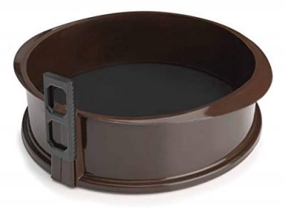 Moule rond 25 cm en silicone avec fond amovible Lacor