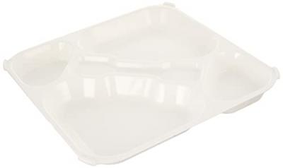 Lacor 66952 Plateau Self-service en Polypropyl&egrave;ne Blanc 33 X 33 cm