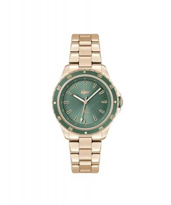 Montre Femme Lacoste Santorini - 2001372 Bracelet Acier Dor&eacute; rose
