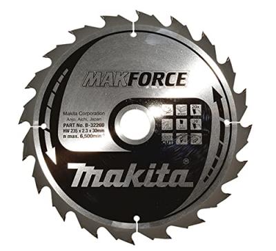 Lame carbure MAKFORCE &Oslash;235 mm 20D pour bois - MAKITA B-32269