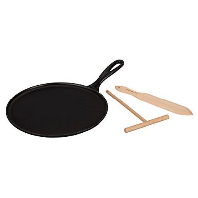 Cr&ecirc;pi&egrave;re tradition et r&acirc;teau - Noir : 27 cm
