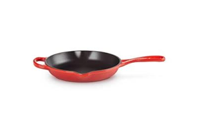 Le Creuset Skillet Rond En Fonte &Eacute;maill&eacute;e, 20cm, Cerise