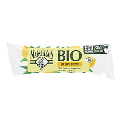 Recharge gel douche bio energisant, verveine citron