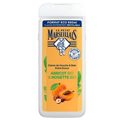 Gel Douche Abricot Noisette Le Petit Marseillais - Le Flacon De 650ml