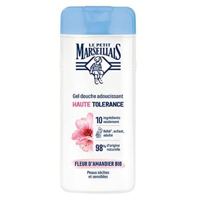 Gel douche adoucissant haute tol&egrave;rance fleur d amandier bio
