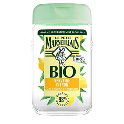 Gel douche bio &eacute;nergisant verveine citron