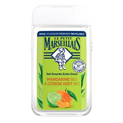 Gel Douche Mandarine&Citron Le Petit Marseillais - Le Flacon De 250 Ml
