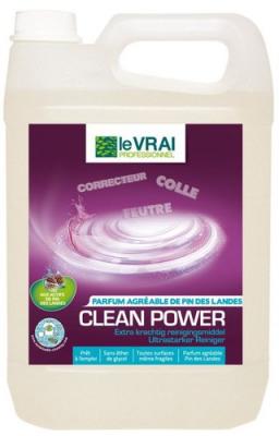 Le VRAI PROFESSIONNEL - CLEAN POWER - bidon de 5 L