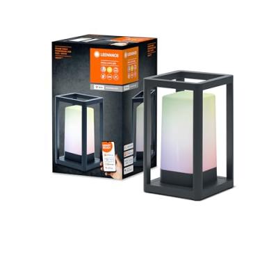 Lampe &agrave; poser connect&eacute;e SMART WIFI TABLE FRAME USB blanc chaud 5 W