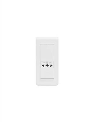 Legrand 077586 IP24 IK04 Mosaic Prise pour Rasoir, 5 Modules, Blanc