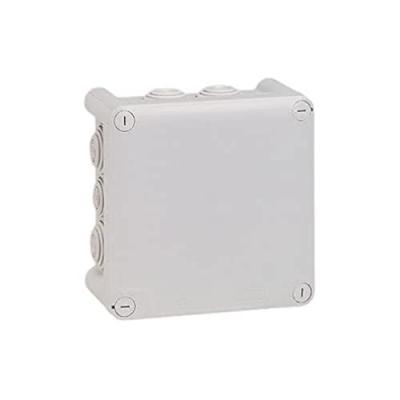 Legrand - Bo&icirc;te de d&eacute;rivation carr&eacute;e - 130x130x74 mm - Gris