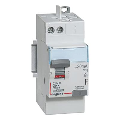 Interrupteur diff&eacute;rentiel automatique DX3 30 mA-40A type AC Legrand