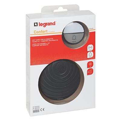 Kit carillon radio sans fil &agrave; piles Confort - Legrand
