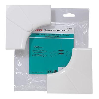 Raccord pour angle rentrant pour goulotte Mosaic 80 x 50 mm Legrand