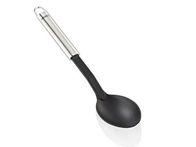 Leifheit 24061 Cuill&egrave;re Cuill&egrave;re &Agrave; L&eacute;gumes Nylon, Acier Inoxydable Noir, Acier Inoxydable 1 Pi&egrave;ce(S)