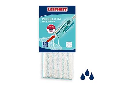 Leifheit &Eacute;ponges pour Picobello coton plus M (33 cm) - 56623