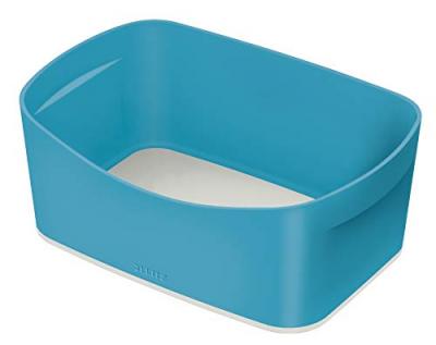 Leitz Bac de rangement My Box Cosy, A5, bleu/gris clair - Lot de 2
