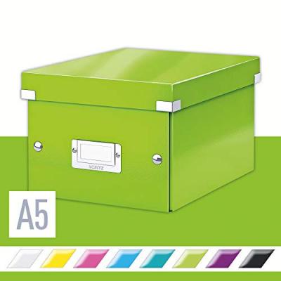 Leitz leitz bo&icirc;te de rangement click & store wow, a5, vert noir