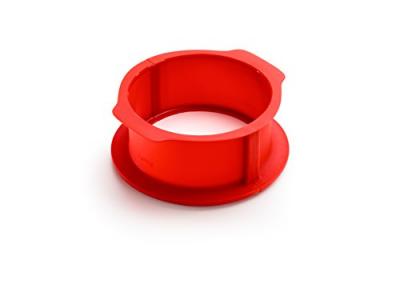 Moule Duo &Agrave; Charlotte En Silicone D&eacute;montable Rouge 18cm