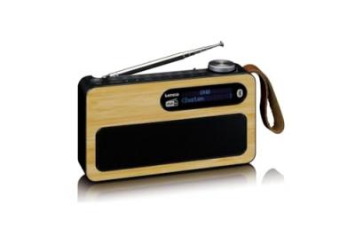 Radio portable dab+ pdr-040bamboobk noir