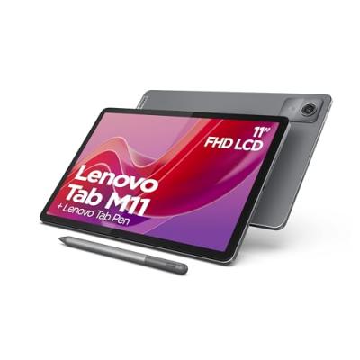 Lenovo Tab M11 11 4 Go/128 Go Wi-Fi Gris (Luna Grey) avec stylet 