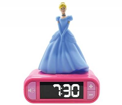 LEXIBOOK R&eacute;veil veilleuse sons figurine 3D princesse Disney