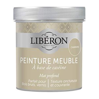 Peinture meuble et boiserie Cas&eacute;ine LIB&Eacute;RON chanvre mat 0.5 l
