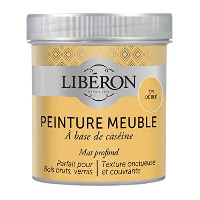Peinture meuble et boiserie Cas&eacute;ine LIB&Eacute;RON epi de bl&eacute; mat 0.5 l