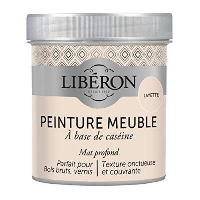 Peinture meuble et boiserie Cas&eacute;ine LIB&Eacute;RON layette mat 0.5 l