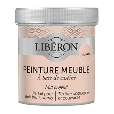 Peinture meuble et boiserie Cas&eacute;ine LIB&Eacute;RON ruban mat 0.5 l