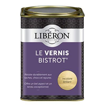 Vernis meuble et objet Bistrot&reg; LIB&Eacute;RON, incolore brillant, 1l