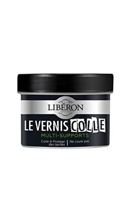 Vernis colle, pour meubles et tables LIB&Eacute;RON, transparent mat, 0.25 l