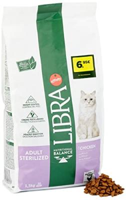 Affinity Libra Feline Adult Sterilized 1.5kg Cat Food Clair 1.5kg