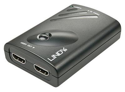 LINDY Convertisseur DP 1.2 vers 2 x HDMI avec fonction Expander